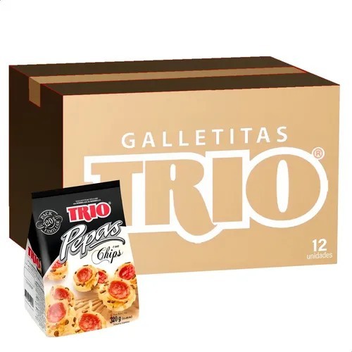 [224050] Pepas Con Chips Petit Trio 180gr x 20u
