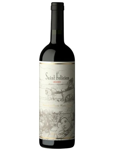 [127632] Vino Saint Felicien Malbec 1,5l x 4u