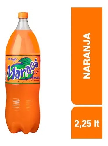 [113062] Gaseosa Manaos Naranja 2,25l x 6u