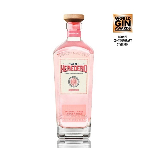[114168] Gin Heredero Grapefruit 700ml x 1u