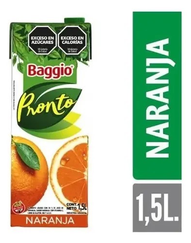 [116028] Jugo Baggio Naranja 1,5l x 8u